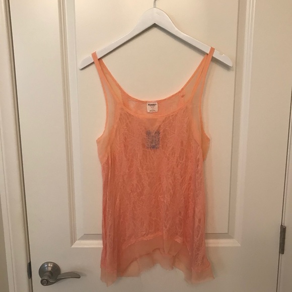 Free People Intimately Mesh & Lace Tank - Picture 1 of 4